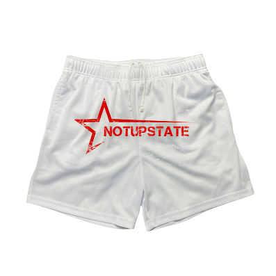 Not Upstate - Vintage Shorts White