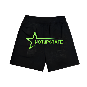 Not Upstate - Vintage Shorts Black