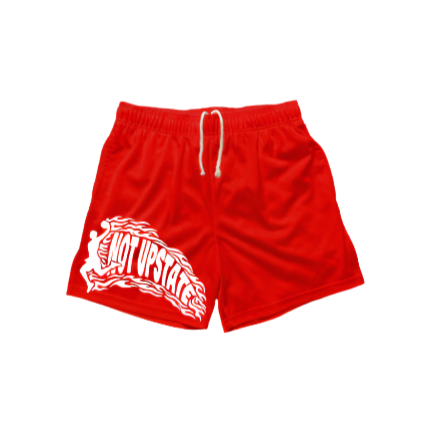 Not Upstate - Red Flame Shorts