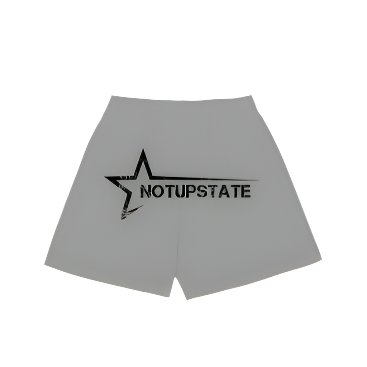 Not Upstate - Vintage Shorts Grey